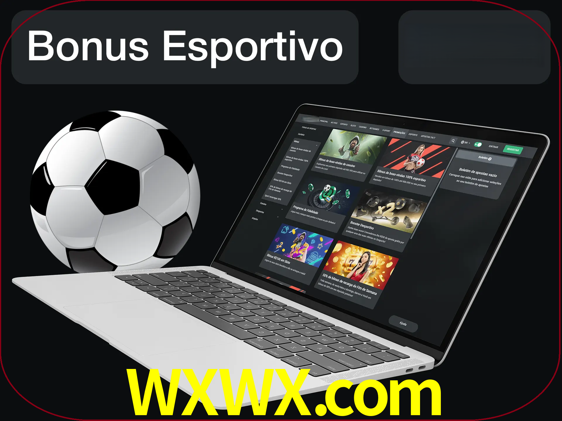 Antes de começar a apostar, use o bônus esportivo.
